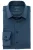 OLYMP Luxor Modern Fit Jersey shirt rook blauw, Effen