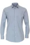 Venti Jerseyflex Modern Fit Jersey shirt lichtblauw, Effen