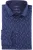 OLYMP Luxor 24/Seven Dynamic Flex Modern Fit Overhemd blauw/bruin, Motief