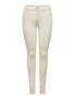 Only Onlblush Mid Sk Ak Rw Dnm Dot019 Noos 15218655 Skinny Fit Ecru