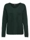 Only Onlcamilla V-neck L/s Pullover Knt Noos 15204588 Trui Scarab Melange