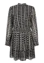 Aaiko Female Jurken Gabry Ikat Dot Vis 515