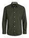 J&j Premium Male Overhemden Jprblaleeds Print Dobby L/s Shirt Ln 12268132