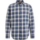Pme Legend Male Overhemden Psi2410200 Long Sleeve Shirt Twill Yarndyed C