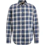 Pme Legend Male Overhemden Psi2410200 Long Sleeve Shirt Twill Yarndyed C