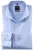 OLYMP Level Five Body Fit Overhemd blauw, Effen