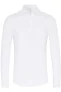 Desoto Slim Fit Jersey shirt wit, Effen