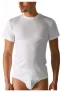 Mey Noblesse Regular Fit T-Shirt ronde hals wit, Effen