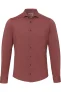 Pure Functional Slim Fit Jersey shirt terra, Effen