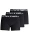 Jack & Jones Male Ondergoed Sense Trunks 3-pack Noos
