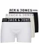 Jack & Jones Male Ondergoed Sense Trunks 3-pack Noos