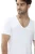 Mey Das Drunterhemd Regular Fit T-Shirt V-hals wit, Effen