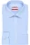 Marvelis Modern Fit Overhemd blauw, Effen