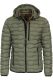 Casa Moda Regular Fit Gewatteerd jack groen, Effen