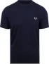 Fred Perry Ringer T-Shirt Navy