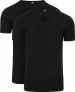 Alan Red Oklahoma T-Shirt Stretch Zwart (2-Pack)