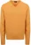 William Lockie V-Hals Lamswol Geel