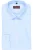 Marvelis Body Fit Overhemd blauw, Effen