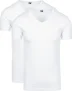 Alan Red Oklahoma T-shirt Stretch Wit (2pack)