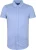 Suitable Prestige Earl Short Sleeve Overhemd Lichtblauw