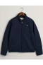 GANT Regular Fit Gewatteerd jack Marine, Effen