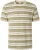 No Excess T-shirt Strepen Creme