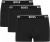 BOSS Korte Boxershorts Power 3-Pack Zwart 001