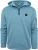 No Excess Half Zip Hoodie Blauw