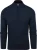 Suitable Merino Half Zip Trui Navy