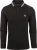 Fred Perry Longsleeve Polo Zwart 350