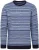 Suitable Prestige Fair Isle Pullover Blauw