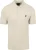 Lyle and Scott Polo Plain Ecru