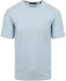 Marc O’Polo T-Shirt Slubs Lichtblauw