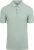 No Excess Knitted Poloshirt Structuur Groen