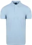 Suitable Mang Poloshirt Lichtblauw