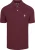 King Essentials The Rene Poloshirt Burgundy