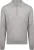 King Essentials The Robert Long Sleeve Poloshirt Merino Grijs