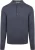 King Essentials The Robert Long Sleeve Poloshirt Merino Antraciet