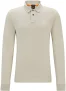 BOSS Passerby Polo Ecru