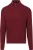 Tommy Hilfiger Half Zip Kabel Pullover Bordeaux