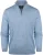Steppin’ Out Half Zip Trui Merinowol Sky Blue