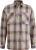 Cast Iron Overshirt Ruit Bruin