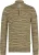 State Of Art Half Zip Trui Melange Geel