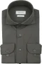 Profuomo Japanese Knitted Overhemd Donkergroen