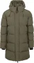 Superdry Lange Pufferjas Hooded Zwart