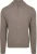 Steppin’ Out Half Zip Trui Merinowol Taupe