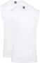 Alan Red Minto Singlet Mouwloos Wit (2Pack)