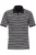 Casa Moda Casual Casual Fit Polo shirt Korte mouw Aqua naar benzine