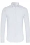Desoto Slim Fit Jersey shirt wit/blauw, Stippen