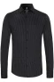 Desoto Slim Fit Jersey shirt zwart/rood, Stippen